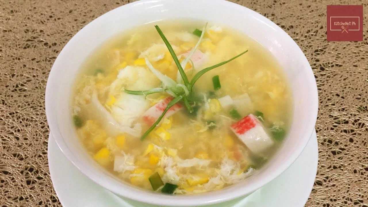 Crab & Corn Soup